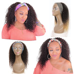 Kinky Curly Synthetic Headband Wig