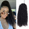 Kinky Curly Drawstring Ponytail Human Hair Extensions