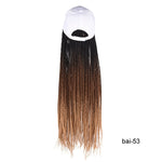 Synthetic Braided Box Braids Baseball Cap Wig