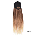 Synthetic Braided Box Braids Baseball Cap Wig