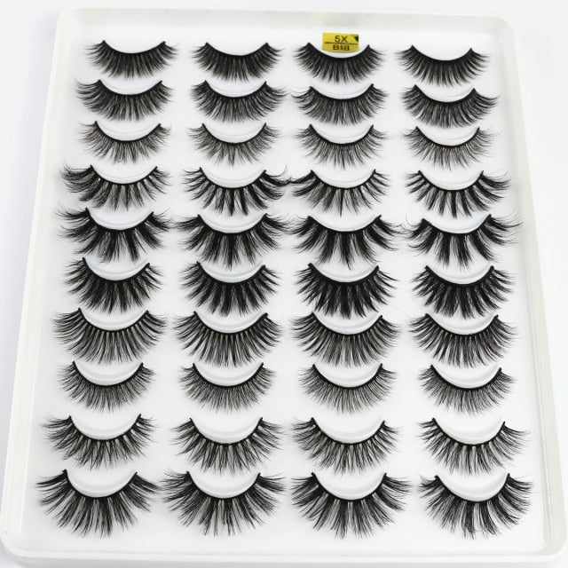 20 pairs Faux mink lashes