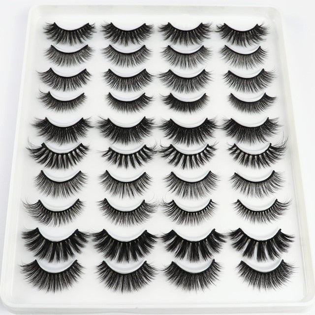 20 pairs Faux mink lashes
