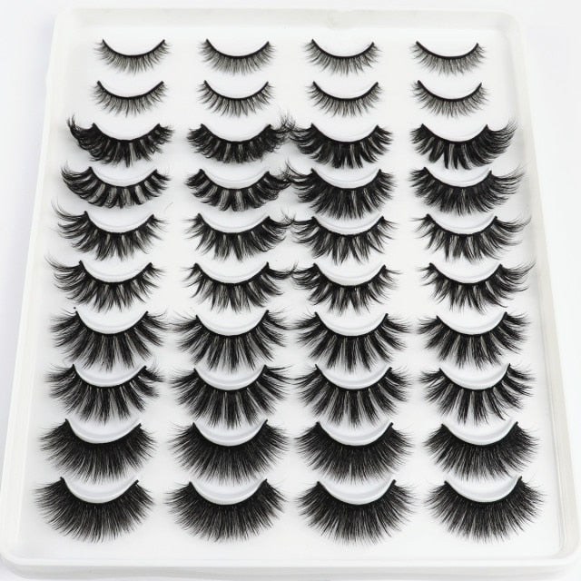 20 pairs Faux mink lashes