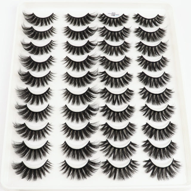 20 pairs Faux mink lashes