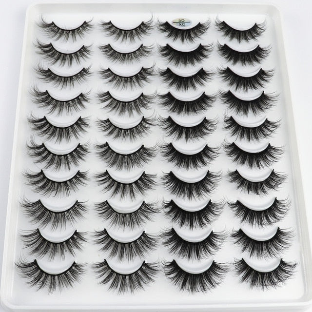 20 pairs Faux mink lashes