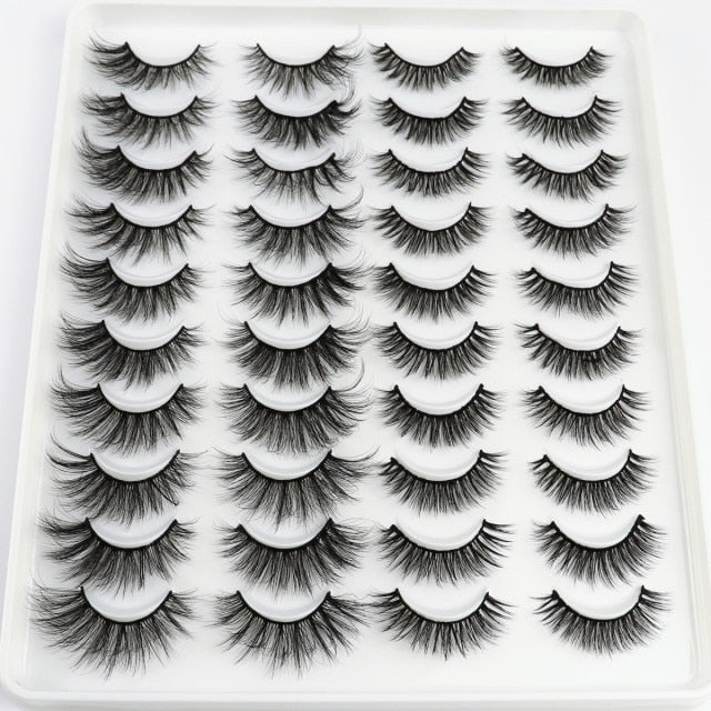 20 pairs Faux mink lashes