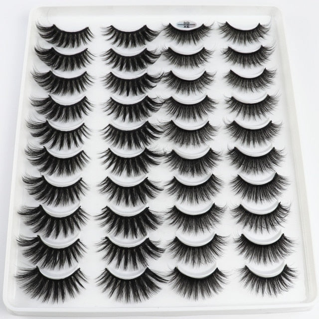 20 pairs Faux mink lashes