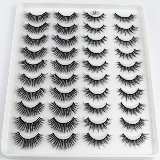 20 pairs Faux mink lashes