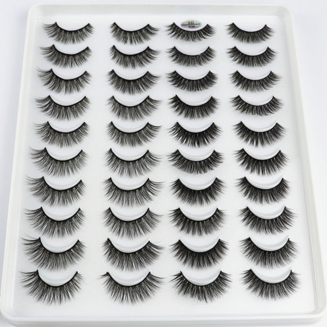 20 pairs Faux mink lashes