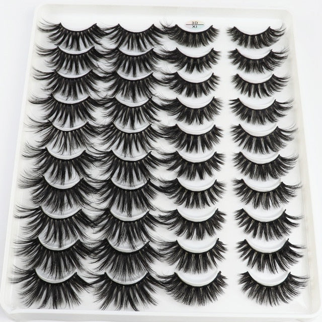 20 pairs Faux mink lashes