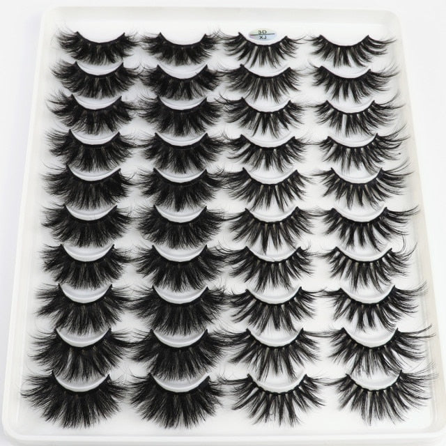 20 pairs Faux mink lashes