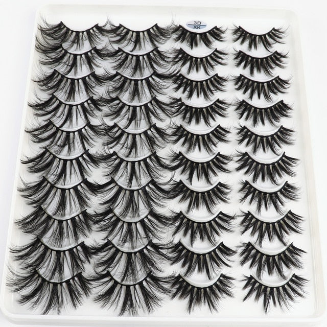 20 pairs Faux mink lashes