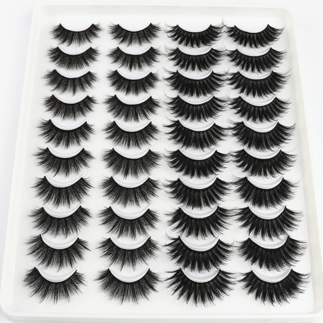 20 pairs Faux mink lashes