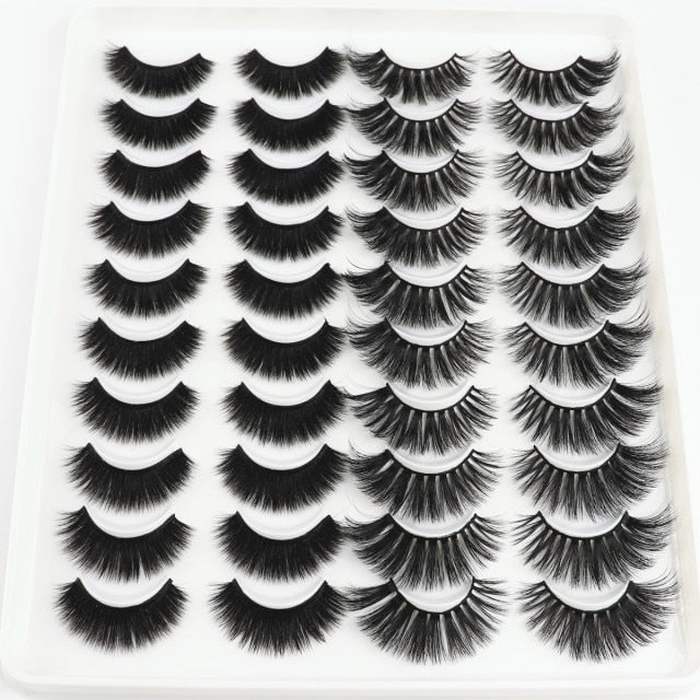 20 pairs Faux mink lashes