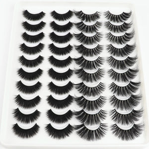 20 pairs Faux mink lashes