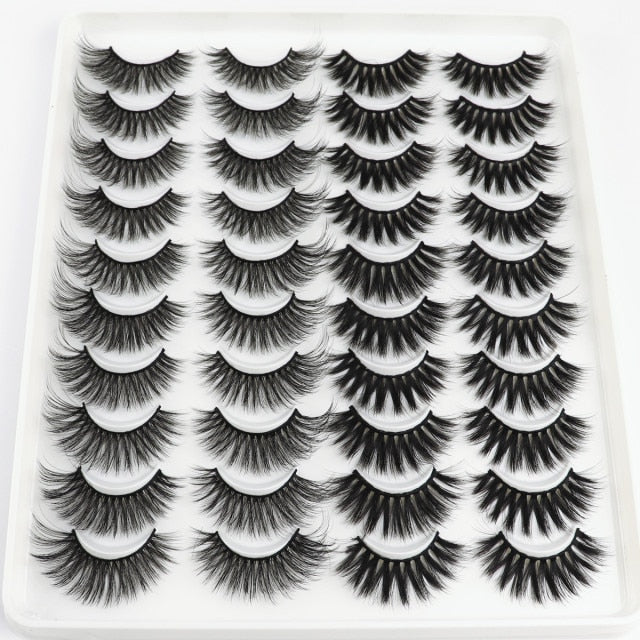 20 pairs Faux mink lashes