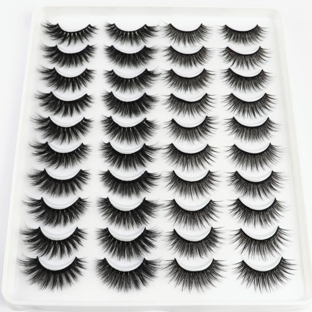 20 pairs Faux mink lashes