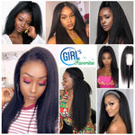 Brazilian Human Hair Kinky 13x4 Lace Front Wig