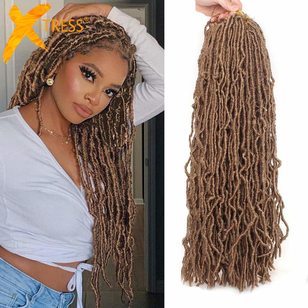 Synthetic Crochet Braids Curly Faux Locs