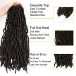 Synthetic Crochet Braids Curly Faux Locs