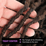 Synthetic Crochet Braids Curly Faux Locs