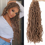 Synthetic Crochet Braids Curly Faux Locs