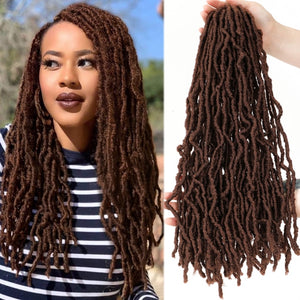 Synthetic Crochet Braids Curly Faux Locs