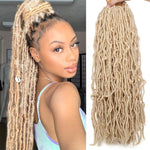 Synthetic Crochet Braids Curly Faux Locs