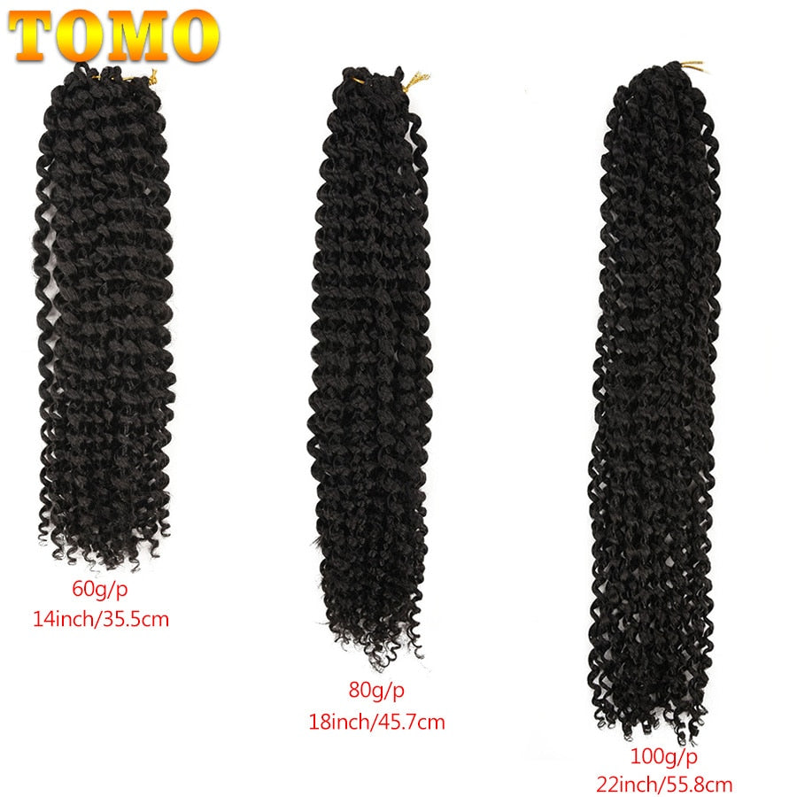 Passion Twist Pre Looped Crochet Braids Bundle 22 Strands per Pack