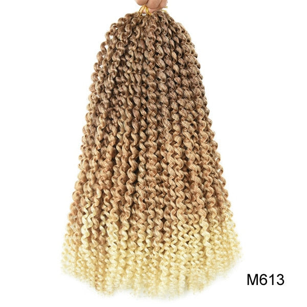 Passion Twist Pre Looped Crochet Braids 7 Bundle Pack 22 Strands per Pack 18inches