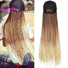 Synthetic Box Braids Baseball Cap wig