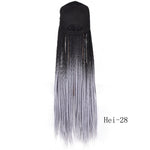 Synthetic Box Braids Baseball Cap wig