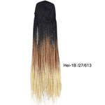 Synthetic Box Braids Baseball Cap wig