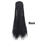 Synthetic Box Braids Baseball Cap wig
