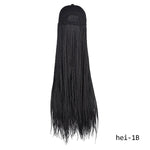 Synthetic Braided Box Braids Baseball Cap Wig