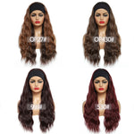 Synthetic Natural Wave Headband Wig