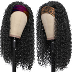 Synthetic Kinky Curl Headband Wig