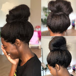 Brazilian Human Hair Kinky 13x4 Lace Front Wig