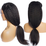 Brazilian Human Hair Kinky 13x4 Lace Front Wig