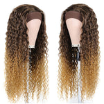 Deep Wave Highlight Synthetic Headband Wig