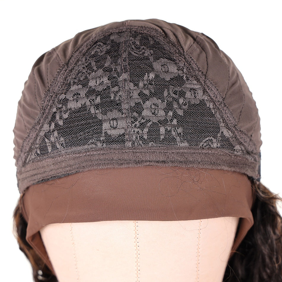 Deep Wave Highlight Synthetic Headband Wig