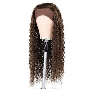 Deep Wave Highlight Synthetic Headband Wig