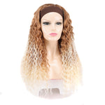 Deep Wave Highlight Synthetic Headband Wig