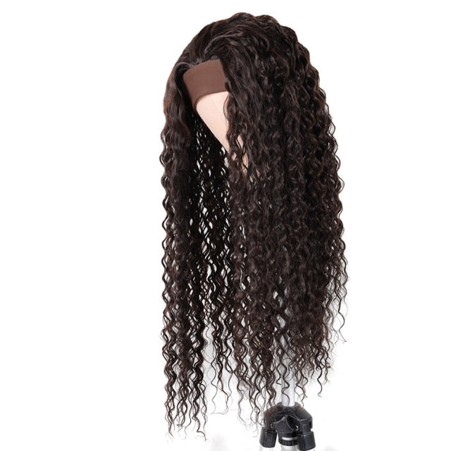 Deep Wave Highlight Synthetic Headband Wig