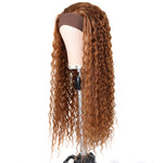 Deep Wave Highlight Synthetic Headband Wig