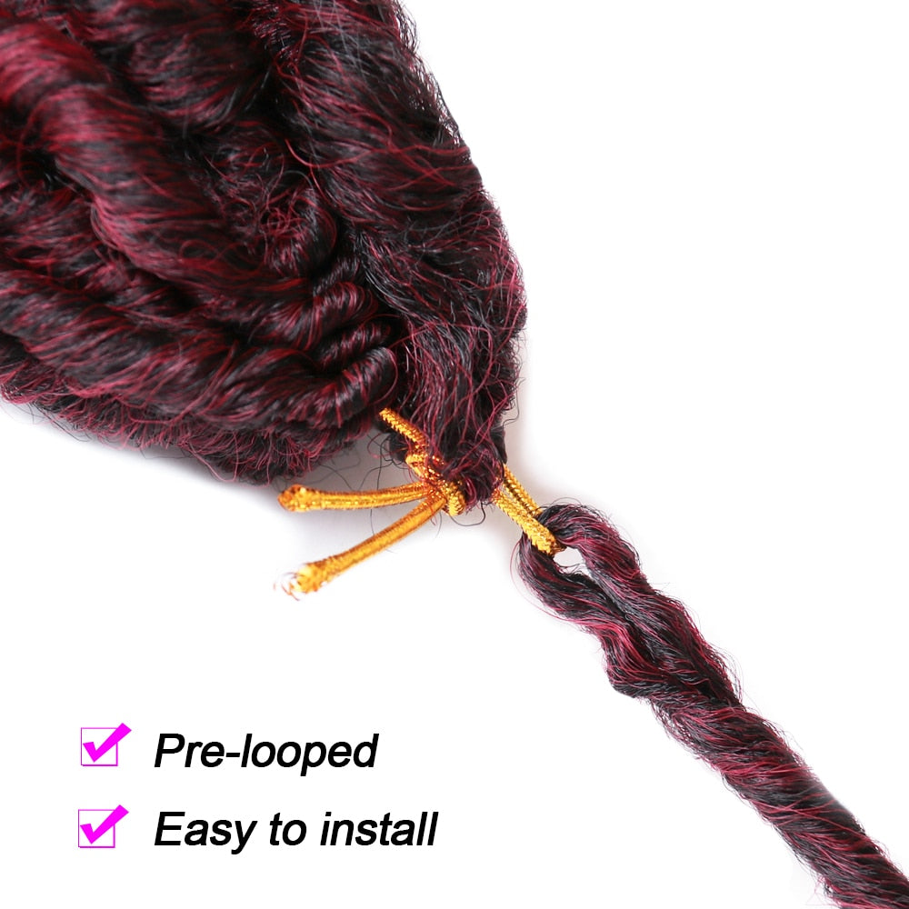 Goddess Locs Crochet Hair River Locs 9 Packs