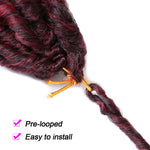 Goddess Locs Crochet Hair River Locs 9 Packs