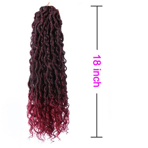 Goddess Locs Crochet Hair River Locs 9 Packs