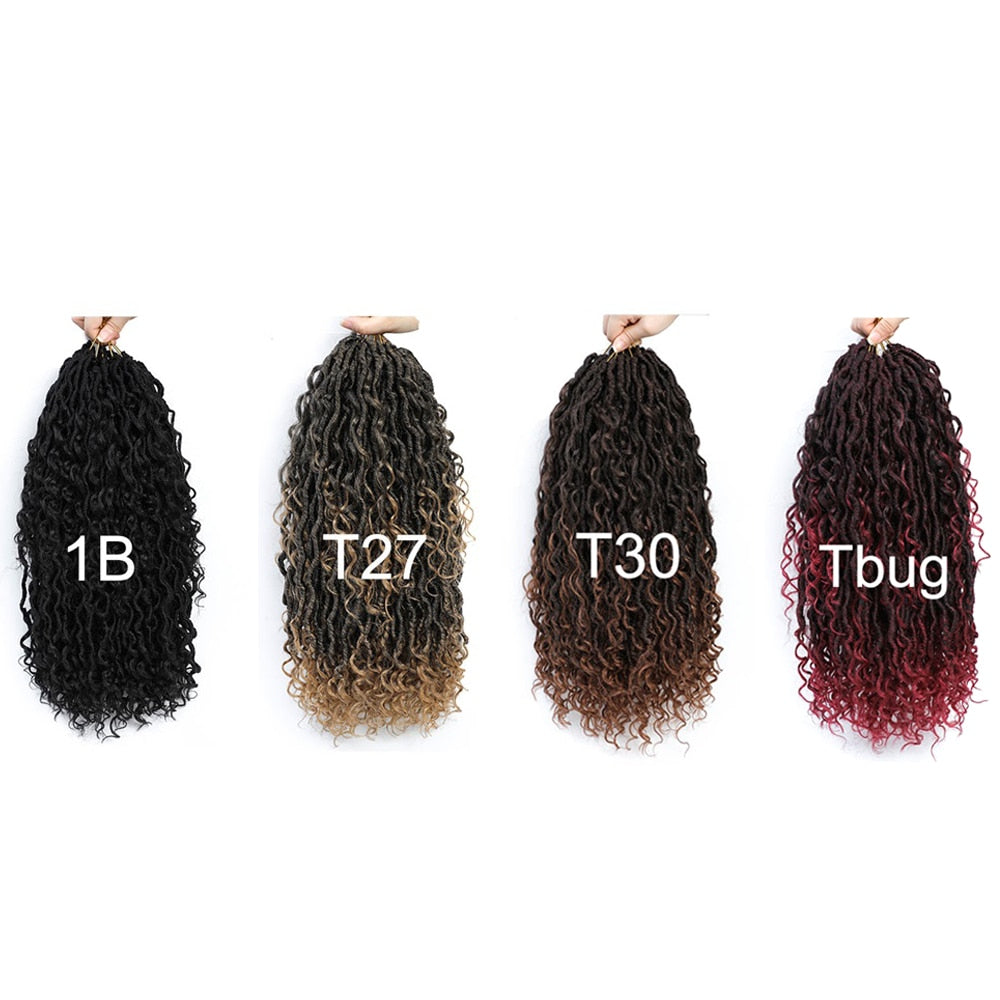 Goddess Locs Crochet Braids 6 Pack