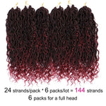 Goddess Locs Crochet Braids 6 Pack
